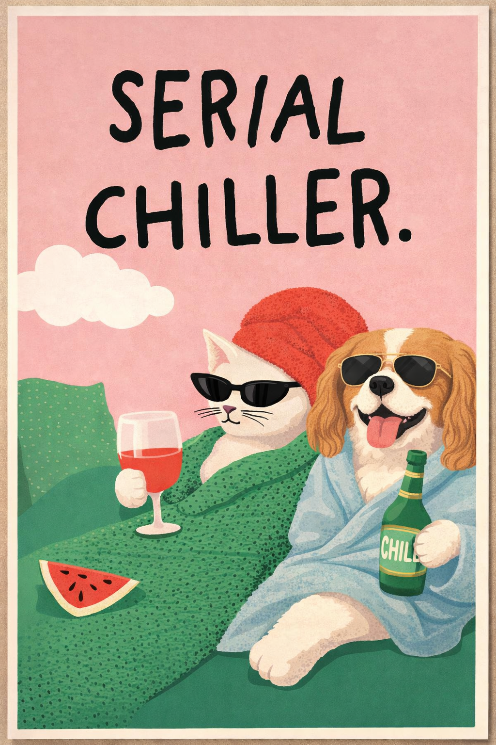 Seriële riller - Poster