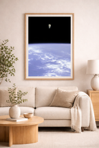 Zwevende astronaut - Poster