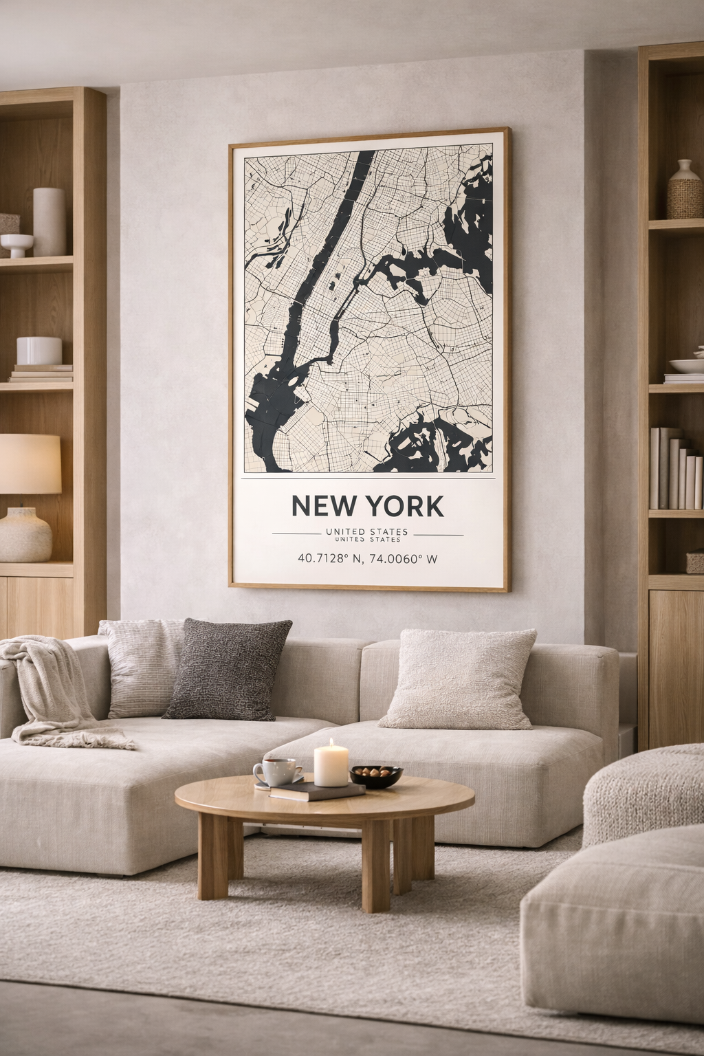 New York map - Poster