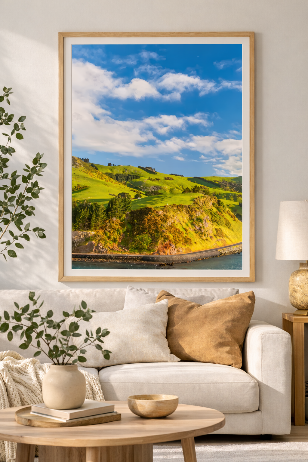 Golden Hills Californië - Poster