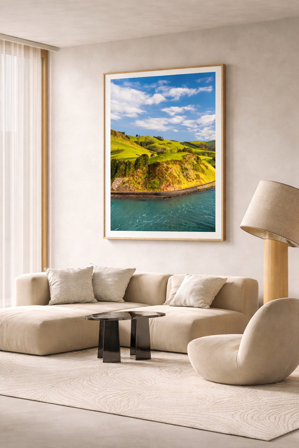 Golden Hills Californië - Poster