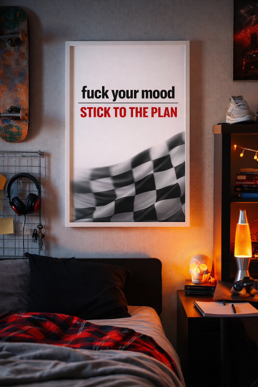 Houd je aan het plan - Poster