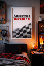 Houd je aan het plan - Poster