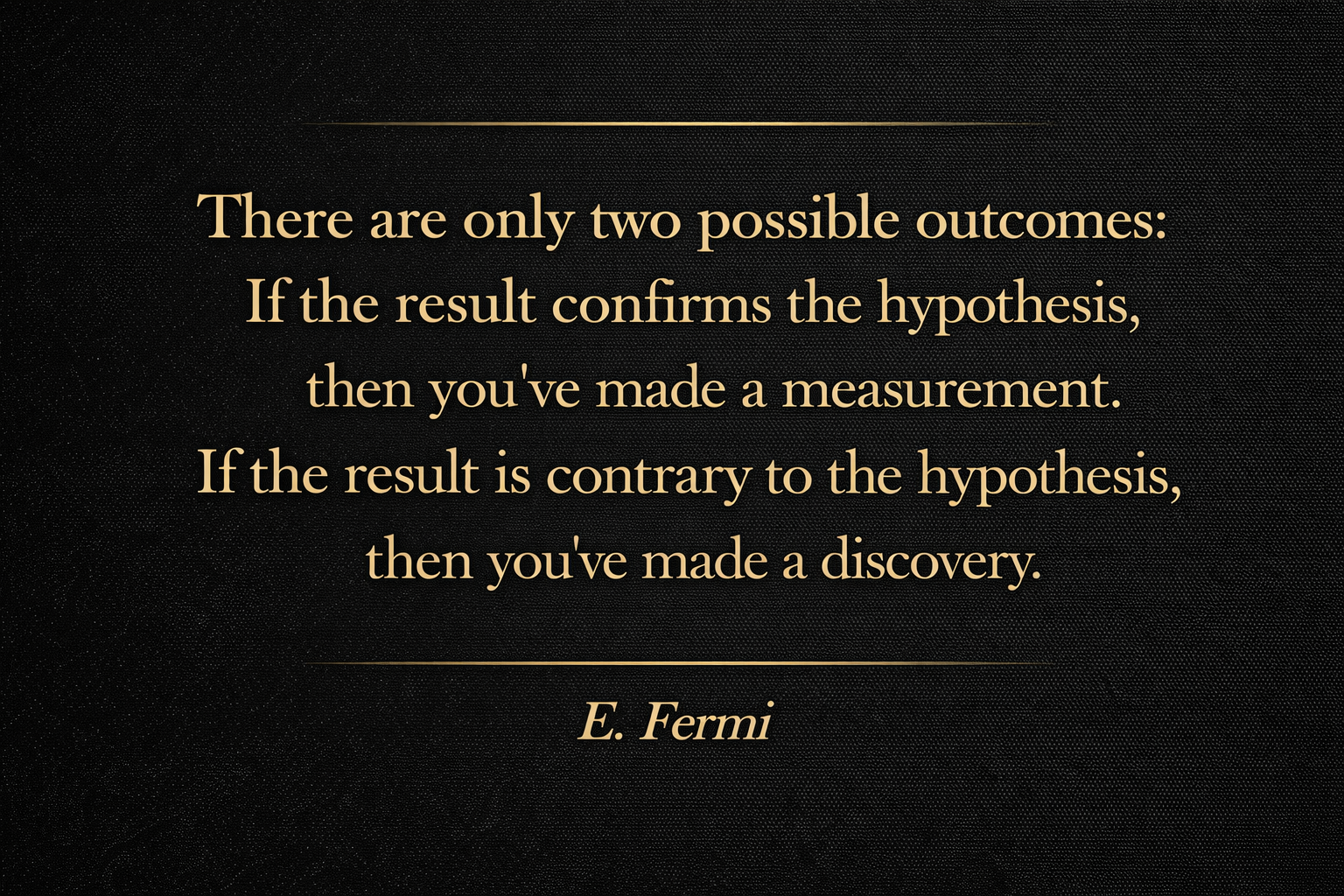 E. Fermi - Poster