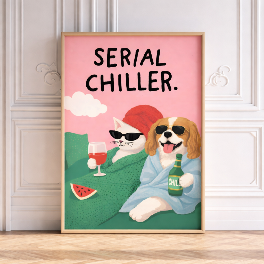 Seriële riller - Poster