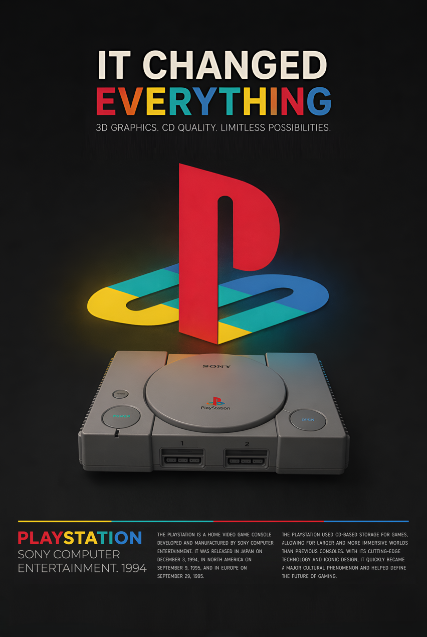 PlayStation - Poster