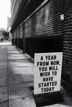 Start Today - Poster