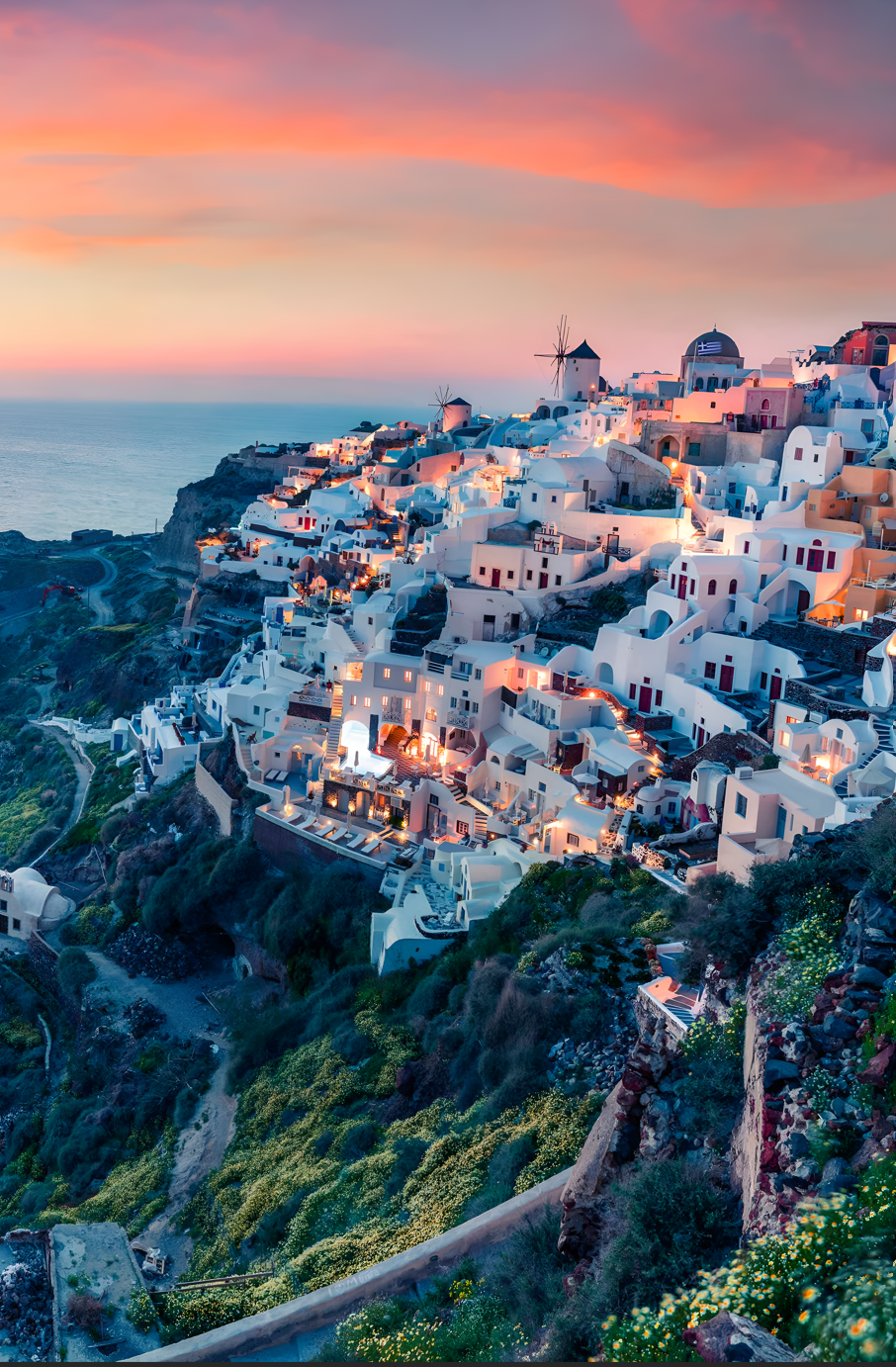 Santorini - Poster