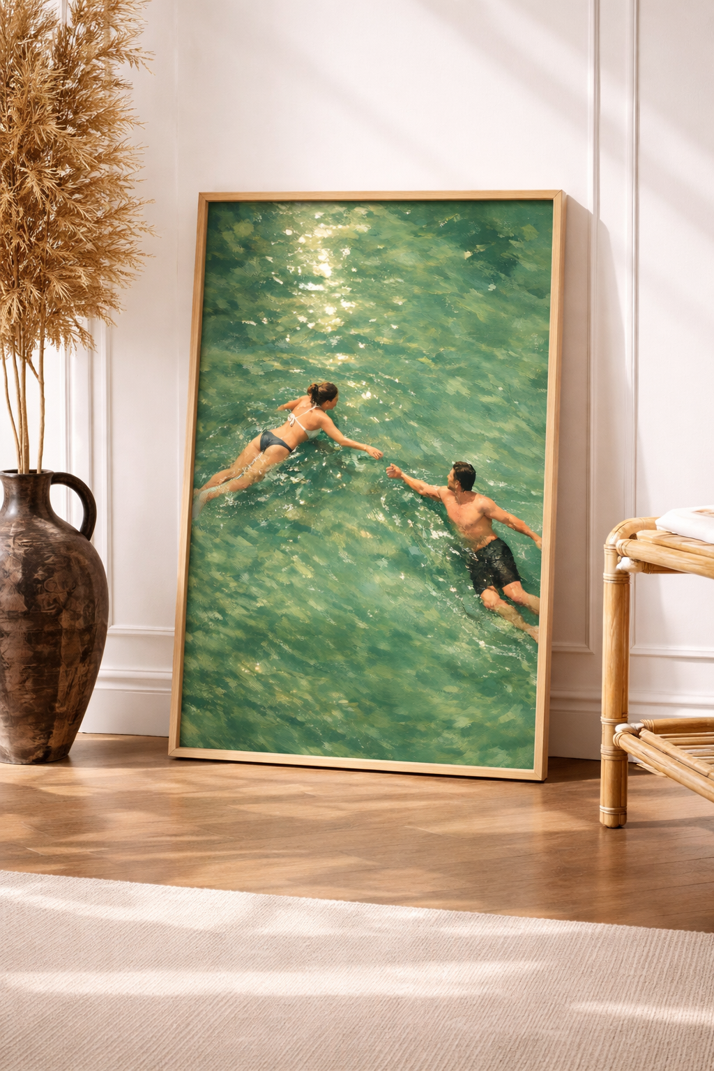 Samen Drijven - Poster
